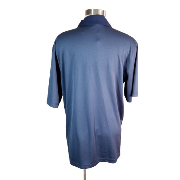 Walter Hagen Hydro-Dri  Polo Platinum Color Golf Shirt Top SS Men's Sz Large - Picture 4 of 5